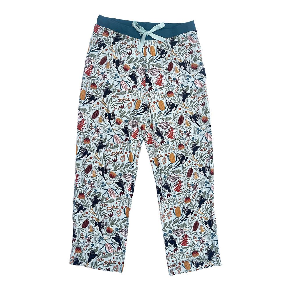 Annabel Trends Pyjama Pants Medium - Magpie Floral